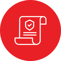 Authenticity certificate icon